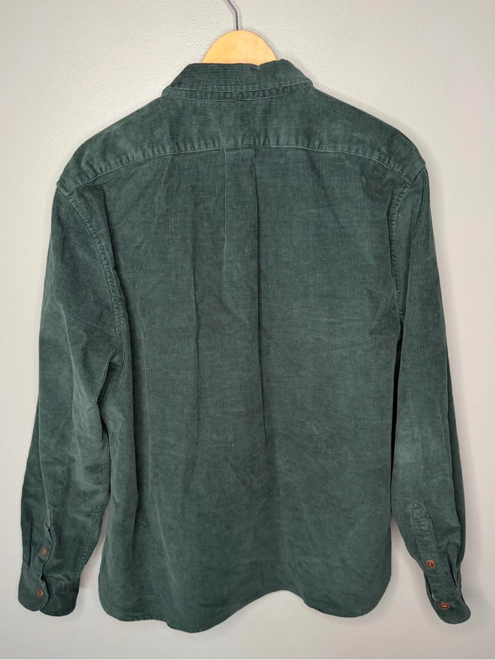 J. Crew Corduroy Work Shirt Spruce Green